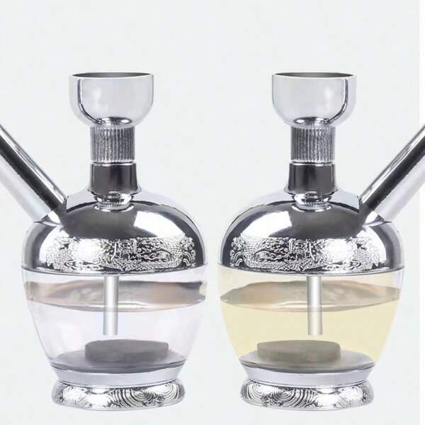 1 pièce Chicha, pipe à eau, pipe à fumer le tabac, tube de chicha 2-en-1