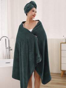 Dark Green Embroidery 2-piece Set