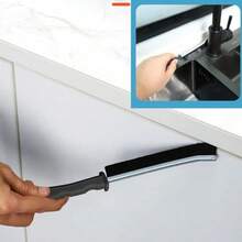Crevice Cleaning BrushNew Multifunctional Cleaning Brush Tool Bathroom Gap Brush Home Kitchen Bathroom Window Vehicle Faucets Toilet 6Pcs - 黑色 - 查看 4