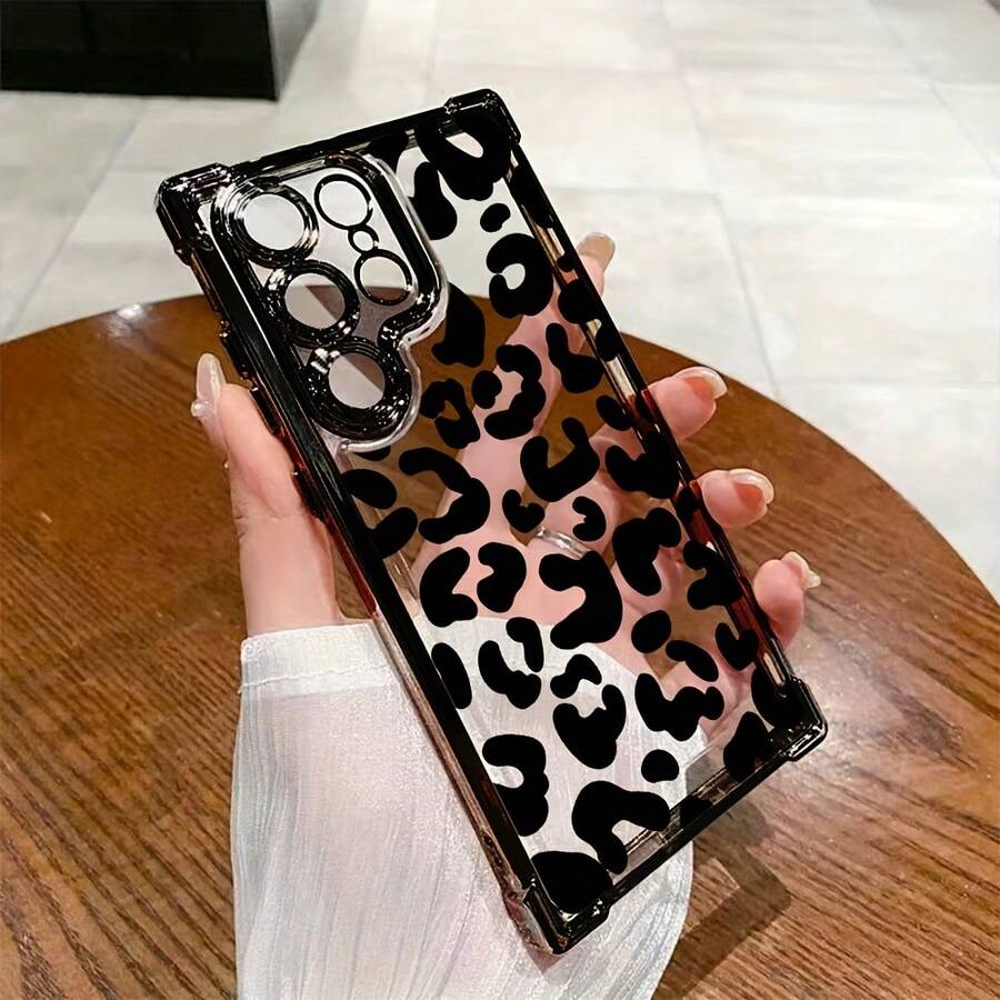 leopardoImprimirFunda de teléfono con patrón adecuada para Samsunggalaxia2524S23.S22.212020FE.20MásA03A03NúcleoA03A04A04E/M04.A05A05S.A064GSamsungA065GA12/M12.4GA135G/A04S.A155GOPPOdieciséisA245GA255GA32 en español4GA32 en español5Gtres cuarenta y cuatrotres cuadernos5GA54 (en español)5G555GNota10Nota 10+Nota20UltraNota20FE.UltraMás4G5GFunda trasera suave y transparente a prueba de caídas - Colores mixtos - Ver 1