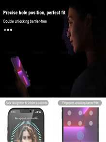5 Pcs Matte Tempered Glass Screen Protector Compatible With IPhone [Anti-Glare] [Anti-Fingerprint] [Smooth As Silk]Shell Friendly
