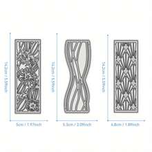 2025 New Arrival Flower Line Design Pattern Metal Cutting Dies For DIY Scrapbooking Card Making Stencils Photo Albums