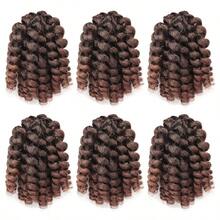 MJamaican Bounce Crochet Hair Wand Curl Crochet Hair For Women Soft And Bouncy Jamaican  Hair NaturalLooking Curly Hair Extensions T30 10 Inch (Pack Of 6 )6001 - t30 - View 2