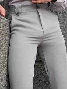 Dennis Beumont Milano Tailored Trousers - 銀色 - 查看 4