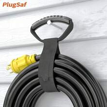 带延长线的储物架、带手柄的重型花园软管、适用于房车配件和泳池软管的电线整理器