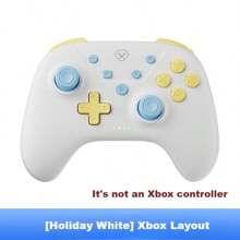 AOLION AOLION New Wireless Wake Up Function Controller Joystick Compatible With Switch/Lite/OLED Double Vibration Wireless Joystick Controller For Gamepad Turbo Function Compatible With Switch/PC/IOS/Android Multi-Platform Handle