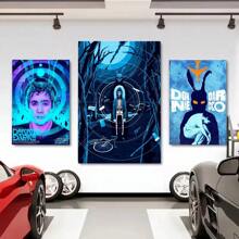 1pc/3PCS Wall Arts Posters Optional Frame Wall Decor,Room Decor Horro D-Donnie D-Darko Poster Wall Art Painting For Home Room Decoration Bedroom Wall Decor Canvas Waterproof Post