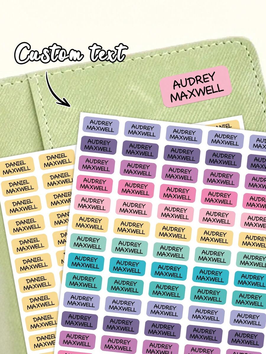 Custom Name Stickers, Personalized School Labels, Daycare Name Labels, Waterproof Dishwasher Friendly Labels, Design Your Own, Bottle Labels, School Supplies,Back To School,Multi-Functional,Ornamental,Reusable,Modern,Colorful,Cute,Vintage,Cartoon,Kawaii,Custom,Personalized,Unique,Customized,Workers,Clients,Students,For Business/Work/Office,For School,Multi-Functional,Ornamental,Reusable,Modern,Colorful,Cute,Vintage,Cartoon,Kawaii,Custom,Personalized,Unique,Customized,Workers,Clients,Students,For Business/Work/Office,For School