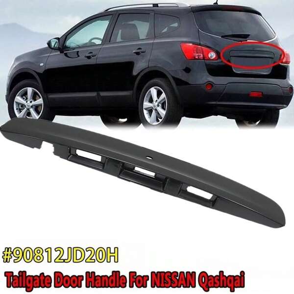 GRIFFLEISTE HECKKLAPPE LEISTE BLENDE TRIM FÜR NISSAN QASHQAI +2 I 07-13 J10 JJ10