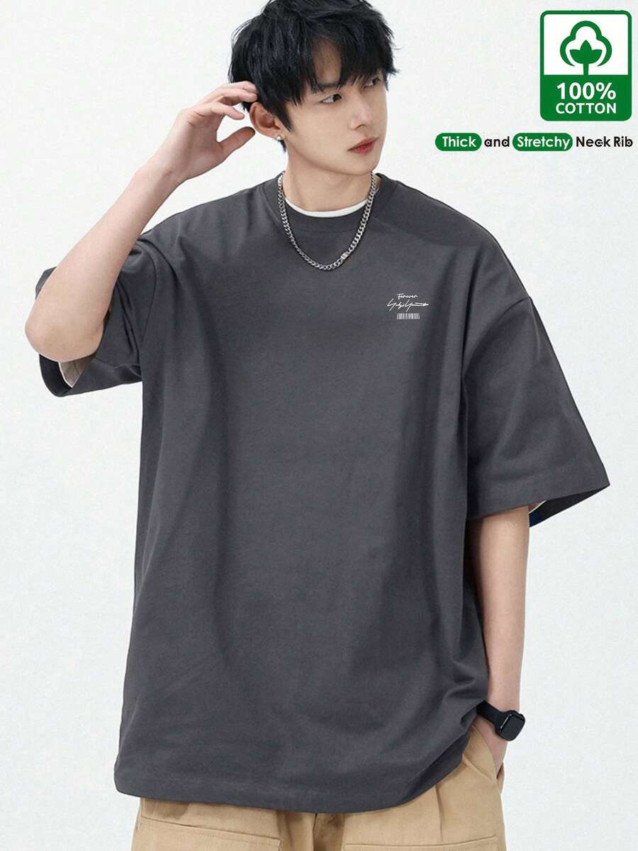 Men T-Shirts - Dark Grey - View 1