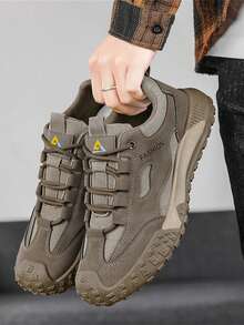 Herren neue Lässig Sportschuhe, klassisches vielseitiges Design, wasserdichter atmungsaktiver Schnürschaft, komfortabler & strapazierfähiger Innenfutter, rutschfeste verschleißfeste Laufsohle, Outdoor-Lässig-Sportschuhe