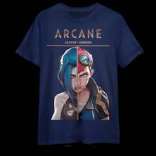 Arcane Series Leagle Legends Premium Comfortable Unisex Printed T-Shirt