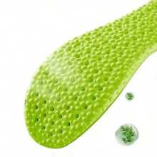 6 Pairs Of Men's And Women's Green Sports Insoles - Made Of Soft And Comfortable Materials, Suitable For Outdoor Activities, Daily Wear And Sports Use, Protecting The Soles Of The Feet