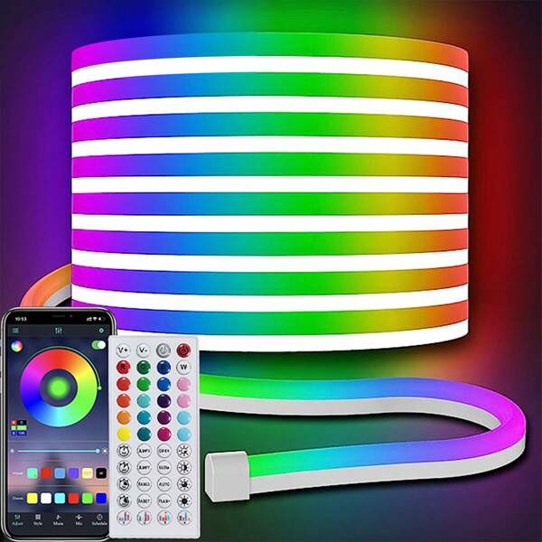 okwish OKWISH - Luz de pared LED de neón para juegos, letrero de neón, luces nocturnas, letrero de neón, luz de neón para fiestas, bares, juegos, dormitorio, decoración de pared