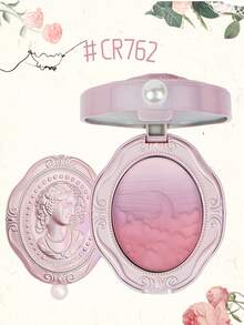 COLORROSE Natural Cheeks Powder Blush, Bright Matte Face Blush, Light, Smooth, Blendable, With Mirror, Blush Palette Eyeshadow Palette, Facial Beauty Cosmetic Makeup - CR762 - View 2