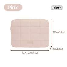 14-15.6英寸通用笔记本电脑内胆包适用于Air 13.6 A2681 A3113 Air13.3 A1932 A2179 A2337 Pro13.3 Pro14.2 Air15.3 - 彩色 - 查看 11