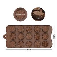 Molde de Silicone Chocolate Bombom Doces Sabonetes Resina Forma Silicone modelos diversos