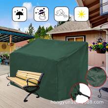 diretta, telo antipolvere per panca da esterno, telo copridivano impermeabile, tessuto Oxford verde 210