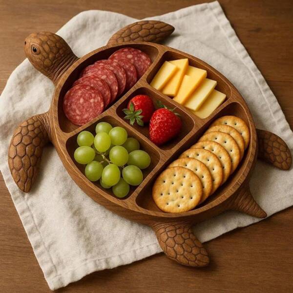 Plaque d'embossage de seiche créative - Planche à amuse-gueule avec fine cuisine. Art de cuisine pour le service. Parfait pour les banquets festifs et les pique-niques