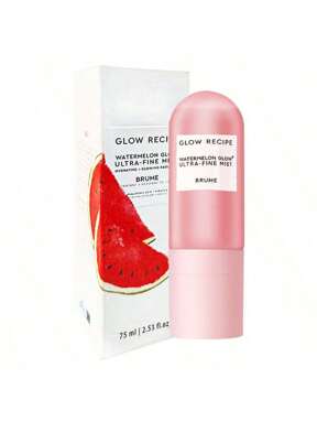 Watermelon Glow Ultra-Fine Facial Mist Spray - Hyaluronic Acid Face Mist For Fresh + Glowing Skin - Hydrating Face Mist With Hibiscus AHA + Vitamin E - Watermelon Glow Face Spray