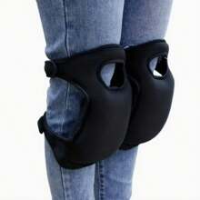 1 par de rodilleras para jardinería con alta elasticidad y resistencia a la presión, rodilleras antideslizantes y resistentes al desgaste para exteriores, equipo de protección laboral con acolchado grueso, rodilleras de rebote lento de alta densidad, para sitios de siembra hortícola, limpieza de construcción, rodilleras anti colisión y de reducción de estrés, rodilleras universales para todas las estaciones