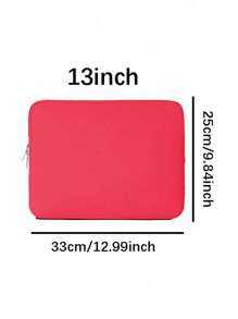 1 pieza Funda de laptop minimalista y elegante, cabe computadoras portátiles de 11"/13"/14"/15", tabletas