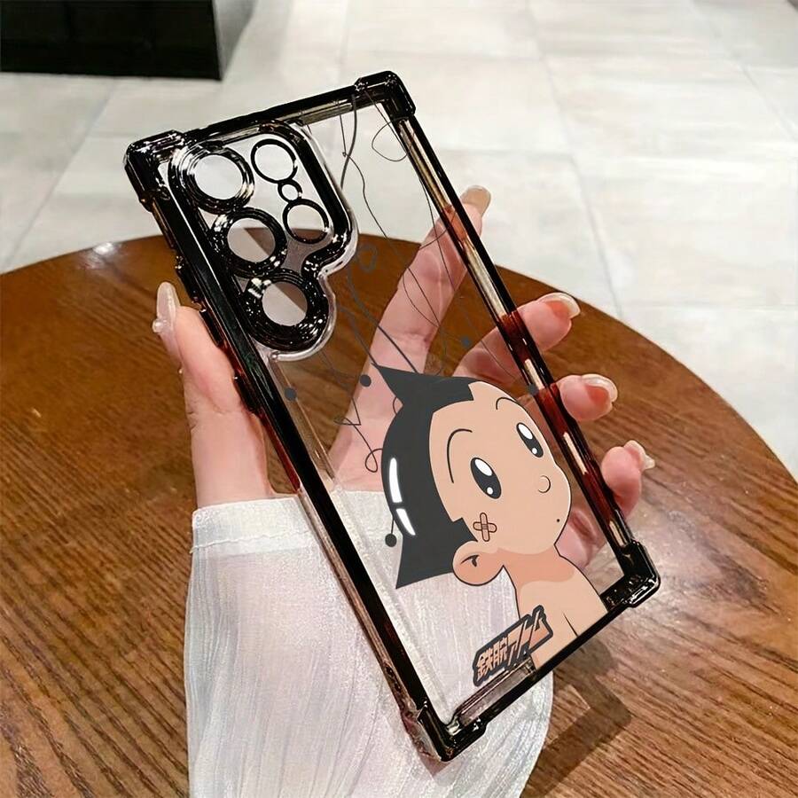 Funda de Teléfono de Carga de  de Dibujos Animados para Samsunggalaxia2524S23.S22.212020FE.20MásA03A03NúcleoA03A04A04E/M04.A05A05S.A064GSamsungA065GA12/M12.4GA135G/A04S.A155GOPPOdieciséisA245GA255GA32 en español4GA32 en español5Gtres cuarenta y cuatrotres cuadernos5GA54 (en español)5G555GNota10Nota 10+Nota20UltraNota20FE.UltraMás4G5GFunda trasera suave y transparente a prueba de caídas - Colores mixtos - Ver 1
