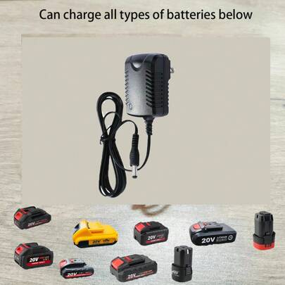 Electric Tool Power Adapter, 0.8A Fast Charging Lithium Battery Charger, 18-21V Lithium Battery Adapter Charger, In Compliance With International LVD Standards, Of Superior Quality, Made Of Genuine Materials. It May Be A Bit Expensive, But It Is A High-Quality Product