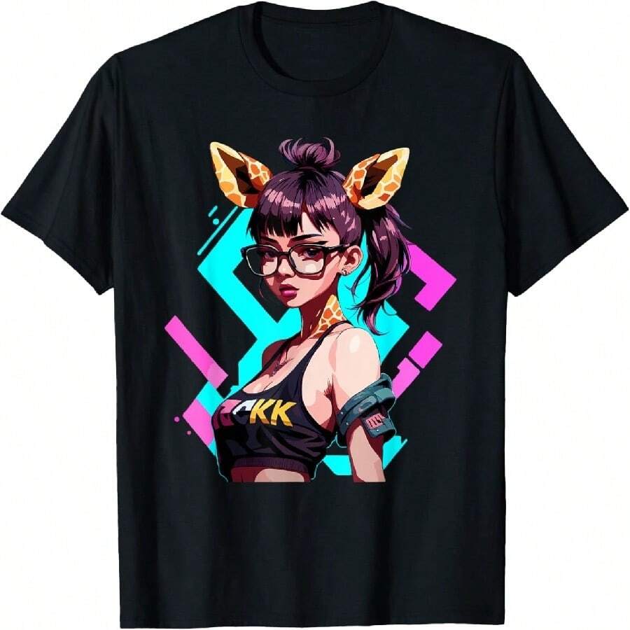 Women T-Shirts - 黑色 - 查看 1