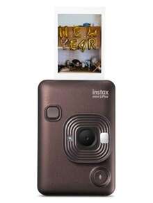 Fujifilm Instax Mini LiPlay Hybrid Instant Camera With 20 Instant Films And Photo Album Plus Stickers Bonus Quality Photo Microfiber Cloth (Deep Bronze) - 深古銅色 - 查看 3