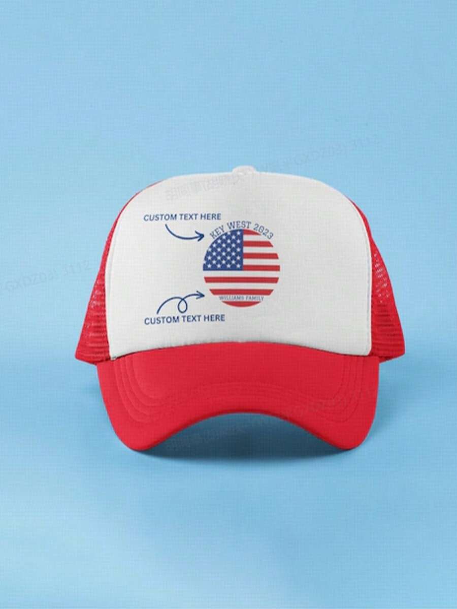 1 Stück einfarbige Baseballkappe aus Polyester, Schwammschirmmütze für den täglichen Gebrauch, Sport, Reisen, Werbung, Truckerart, individuell bedruckbar, geeignet für Lässig und Veranstaltungen - A - Übersicht 1