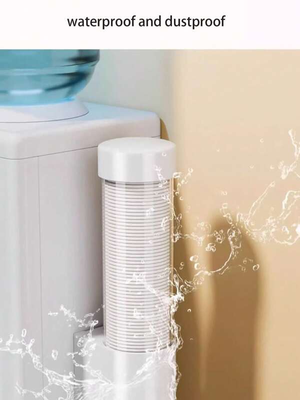 Wall-Mounted Disposable Cup Holder, Beverage Machine Companion, Paper Cup Storage Rack, Bar Storage Rack Promotion, Suitable For Living Room, Hotel, Dormitory, School, School Season