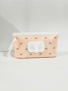 1 pezzo/4 pezzi Distributore di salviette, scatola portatile per salviette, portasalviette ricaricabile, mantiene fresche le salviette, borsa riutilizzabile per salviette umide per uso esterno, campeggio, escursionismo