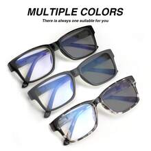 1副时尚商务变色老花镜，镜片具有光敏变色功能，舒适的弹簧铰链镜框，经典商务休闲变色老花镜，男女皆宜 - 蒙特內哥羅 - 查看 7