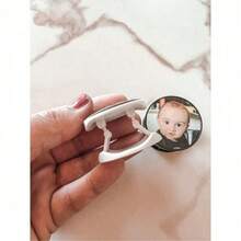 Personalized Phone Grip | Photo Phone Grip | Phone Grip Holder | Custom Photo Phone Grip - Black - View 3