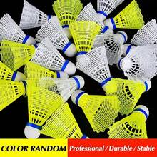 12pcs/6pcs/3pcs - Durable Nylon And Lightweight, Colorful And Easy To Track Shuttlecocks, Sturdy Structure, Classic Design, Suitable For Badminton Court/Yard/Square/School/Training Ground/Outdoor Camping, Enhance Gaming Experience, Multi-Person Sports, Multiple Specifications Available. Suitable For Outdoor And Indoor Sports, Badminton Set