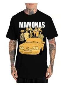 Mamonas Assassinas T-Shirt National Rock Band Brazilian Music Unisex Male Female 100% Cotton Premium Top Streetwear Launch Immediate Shipping Various Colors!! Plus Size