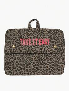 Ce sac à dos léopard spacieux est conçu spécifiquement pour les femmes, parfait pour les voyages, l'école ou un usage quotidien. Ce sac et polyvalent convient aux utilisatrices. Design imprimé guépard. - Multicolore - Voir 14