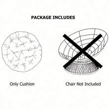 1PC Summer Soft & Durable Outdoor Chair Cushion | Perfect For Patio Chairs & Swings, Easy-Clean Garden Seat Pad For Ultimate Comfort Seat Cushion Chair Pillow Cushions Office Chair Gaming Chair