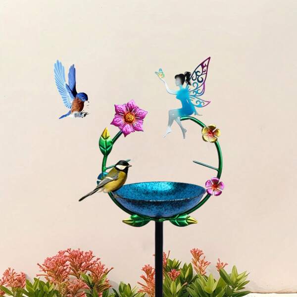 1pc Multi-Functional Bird Feeder With Lightweight And Detachable Design, Convenient For Birds To Feed, Suitable For Garden, Yard, Lawn, Patio, The Best Gift For Bird Lovers, Practical And Easy To Install And Use
