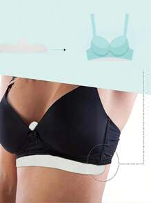 10pcs Women Sports Bra Pads - Washable&Reusable Sweat-Absorbent Bra Lining, Hand Wash/Dry Clean, Solid Color Bra Cups Insert, Sports Bra Pads, Discreet Design, Soft Fabric Structure