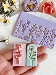 Bohemia Flower Leaf Clay Cutters For Jewelry Making Earrings, Summer Leaf Handmade Jewelry Clay Cutter Tool For DIY Crafts