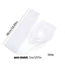 1 Peça Rolo de Tule para Casamento, Tecido de Organza para Decoração de Bottom de Festa de Aniversário e Casamento, Faixa para Cadeira de Organza DIY de Casamento, Dia das Mães, Formatura