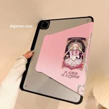 bandai Funda protectora para iPad 11 Air 10 con ranura para bolígrafo, iPad 10, Apple Tablet, de 6 pulgadas, apta para rotación de 360 grados, adecuada para niña guerrera linda de Japón