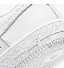 Nike Zapatillas deportivas de caña baja cómodas y versátiles para niños Air Force 1 - Blanco - Ver 9