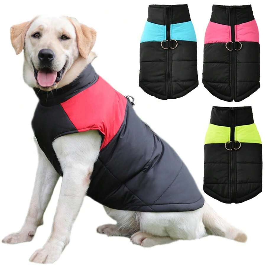 Pet Coats & Jackets - Pink - View 1