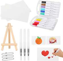 Magic Foam Texture Painting Kit Magic Puffy Paint 3D Magical Foam Painting DIY Bubble Drawing Pens Art Supplies(12 Colors) - Easels+Drawing Boards - View 1