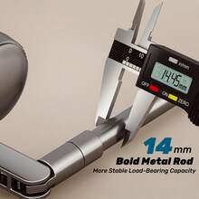 Suction Cup Towel Bar, Retractable Suction Cup Towel Bar,Rotating Corner Towel Rack Shoe Rack Hole-Freebathroom Storage Rack Luxury,Suitable For Bathroom And Kitchen - 黑色 - 查看 8