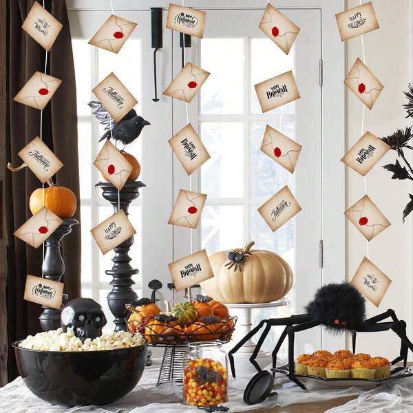 2/4pcs Floating Wizard School Acceptance Banner - Perfect For Birthday, Christmas And Halloween Party Decoration