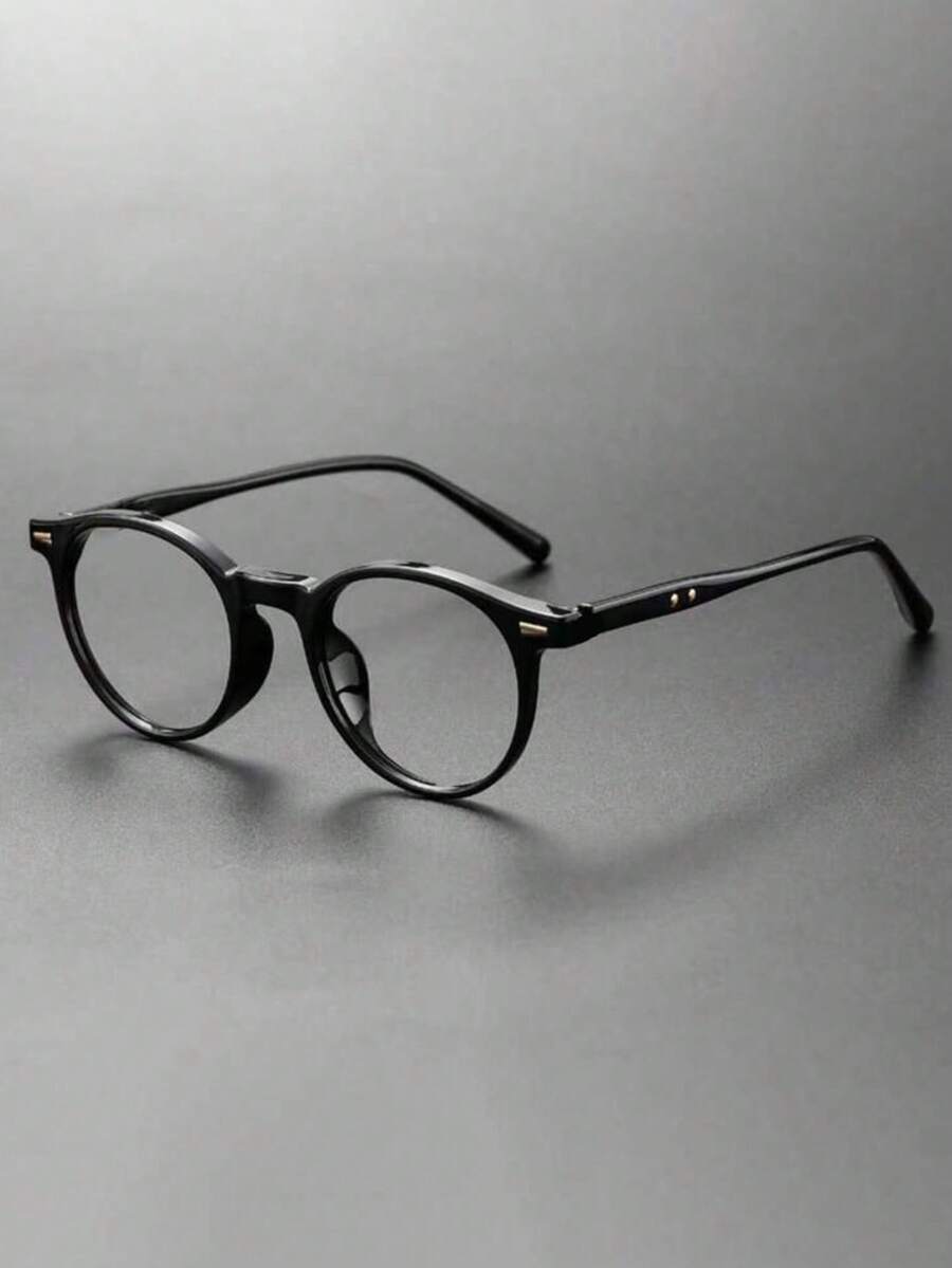 Top Brand Classics Style Hand-Made Round Acetate Glasses For Men Women Retro Optical Eyeglasses Frame Men Accessories